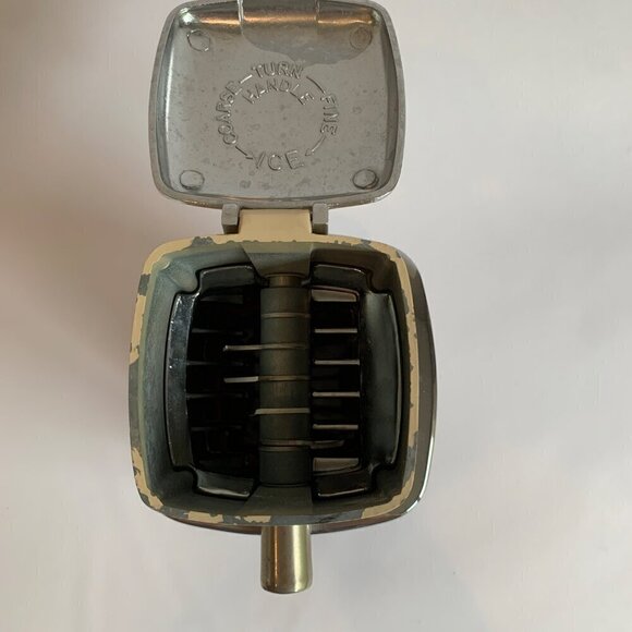 Swing-A-Way Beige Chrome Ice Crusher Manual - Picture 3 of 6